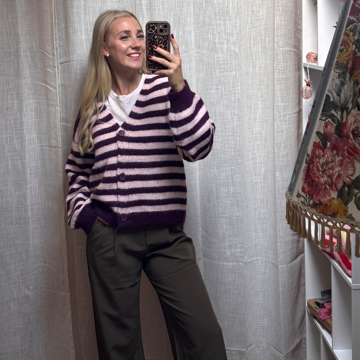 STRICKJACKE MOLLY LILA