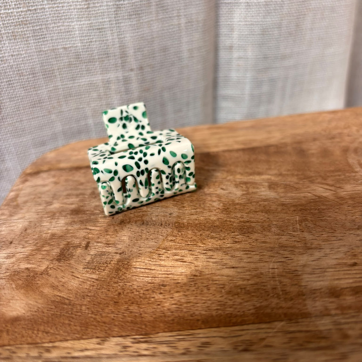 HAARKLAMMER GREEN SPLASH MINI