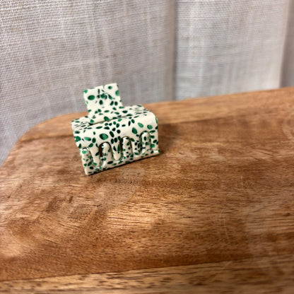 HAARKLAMMER GREEN SPLASH MINI