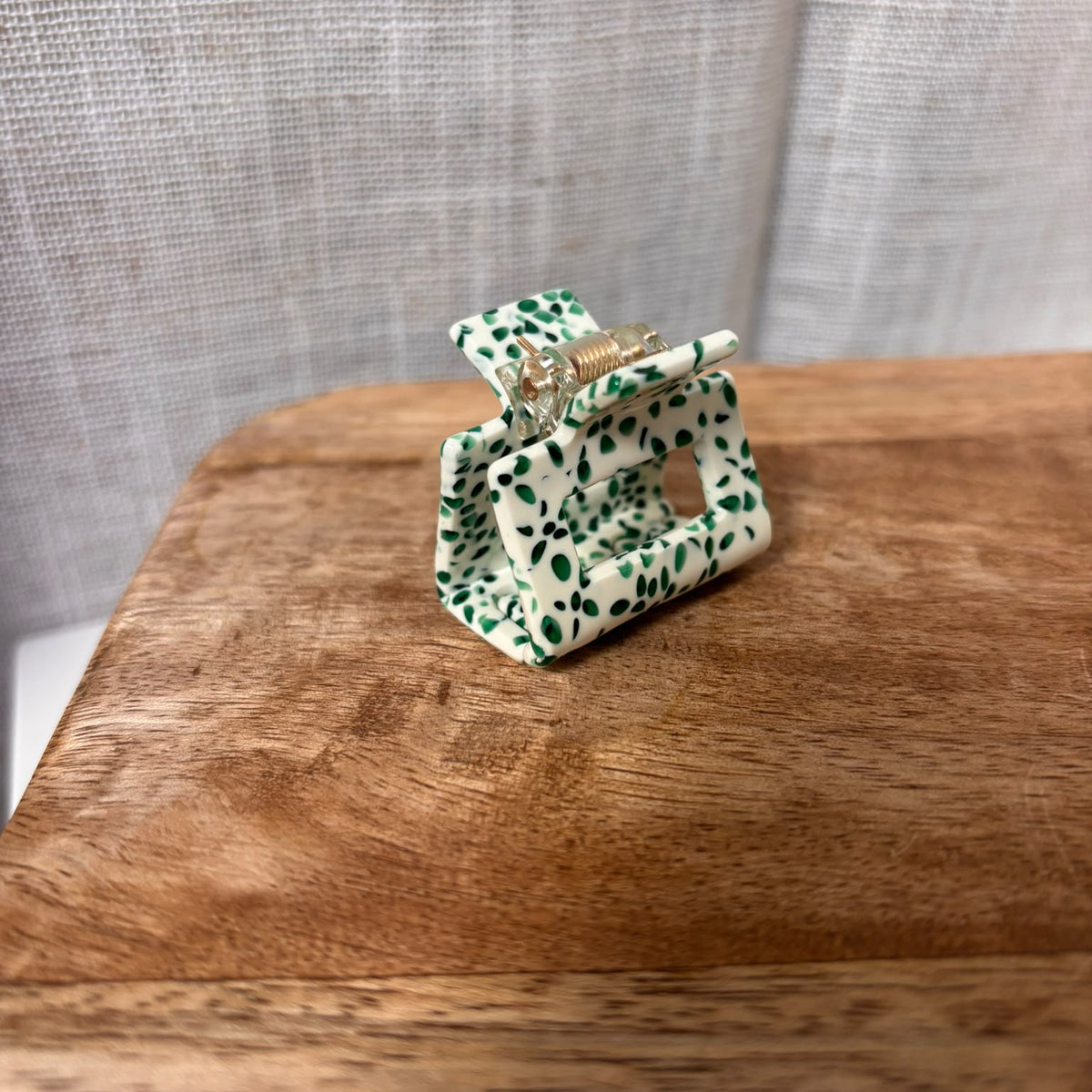 HAARKLAMMER GREEN SPLASH MINI