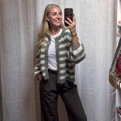 STRICKJACKE MIMI KHAKI