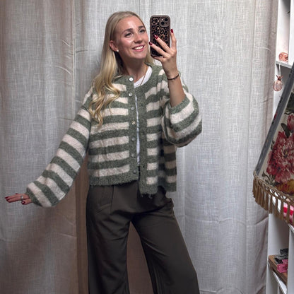 STRICKJACKE MIMI KHAKI