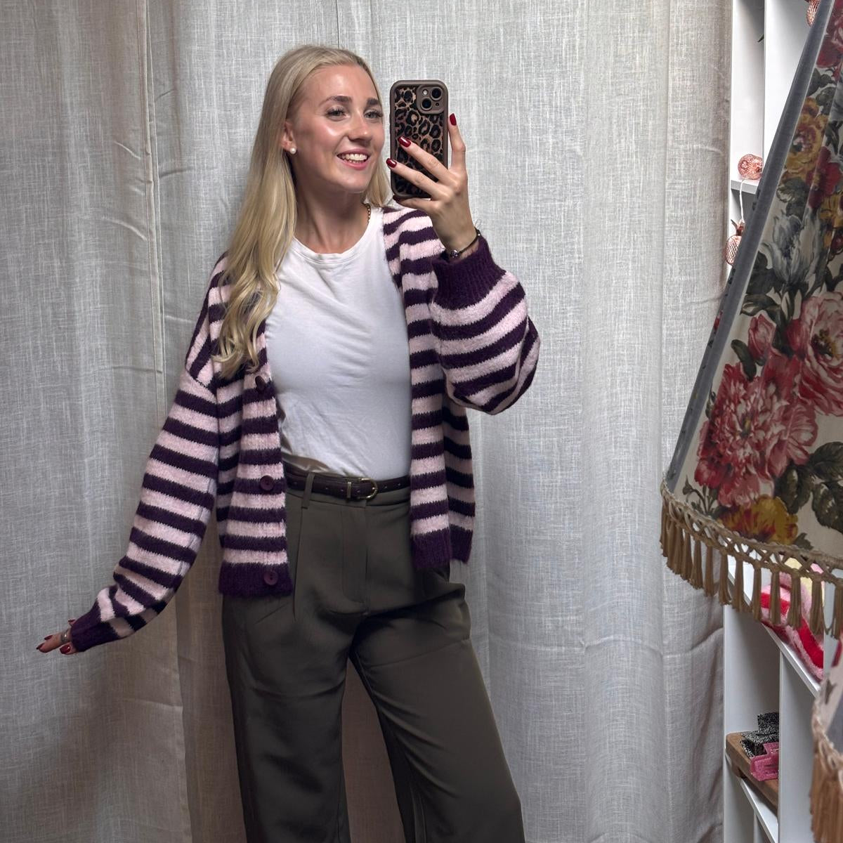 STRICKJACKE MOLLY LILA